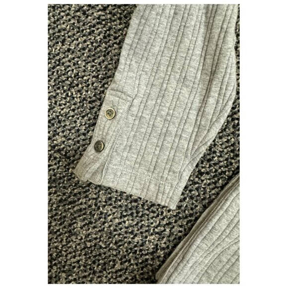 $1499 Authentic THOM BROWNE Made in JAPAN Men’s Grey Polo Sweatshirt Sz.5 - Picture 5 of 12